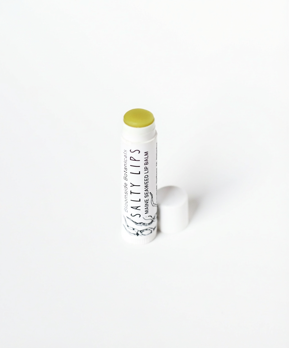 Salty Lips Lip Balm - Maine seaweed lip balm - seaweed chapstick - herbal lip balm - natural lip balm - Bloomside Botanicals