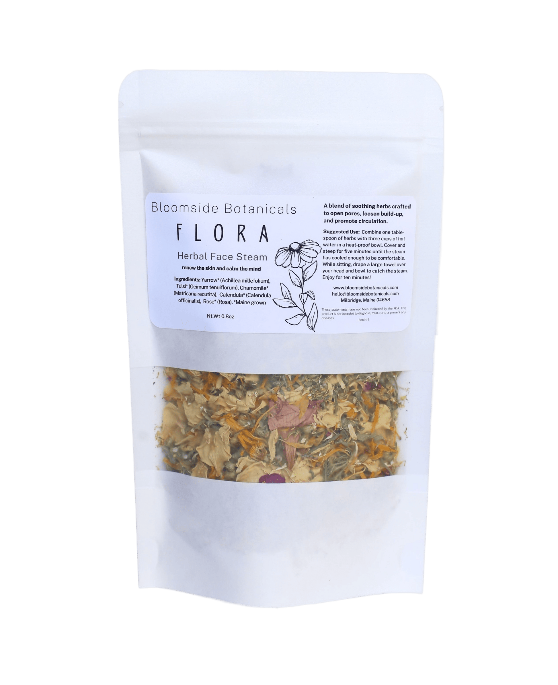 Flora Face Steam - Bloomside Botanicals